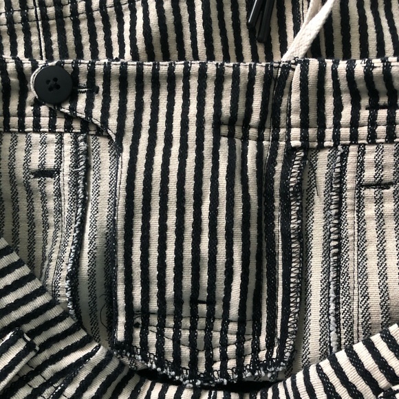 Madewell Striped Lace-Up Skirt (O) - Picture 5 of 9